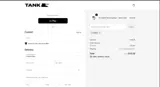 Tank Glass coupon verification screenshot