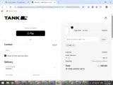 Tank Glass coupon verification screenshot