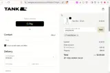 Tank Glass coupon verification screenshot