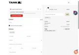 Tank Glass coupon verification screenshot