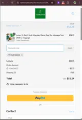 H54V3XX2Z coupon verification screenshot