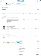 Tanner Tees coupon verification screenshot
