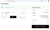 LAUREN20 coupon verification screenshot