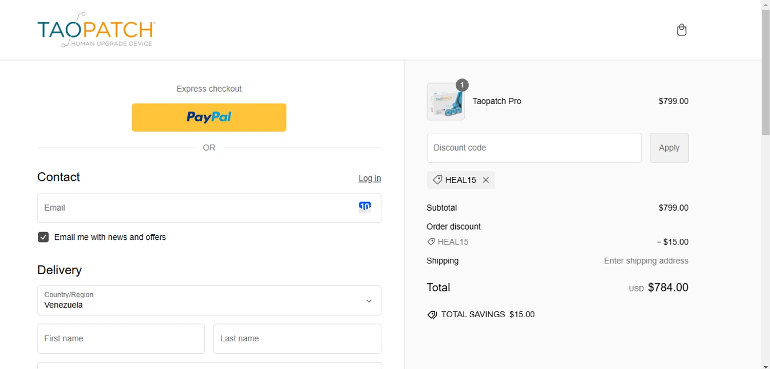 how to use Taopatch coupons