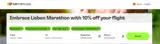 TAP Air Portugal coupon verification screenshot