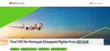 TAP Air Portugal coupon verification screenshot