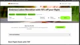 TAP Air Portugal coupon verification screenshot