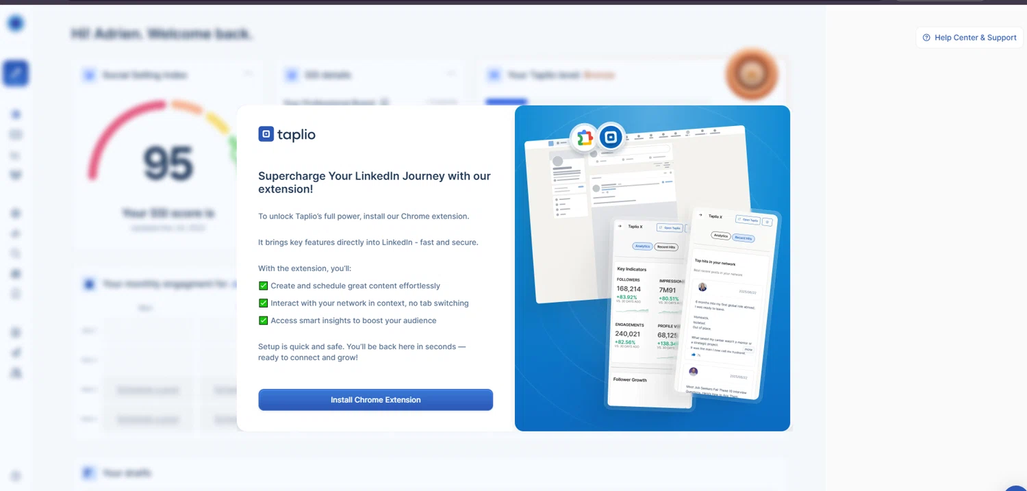 Taplio promo code screenshot showing code BANGER applied at Taplio checkout page. Uploaded by SimplyCodes community member suppahdealz on Sep 20, 2025
