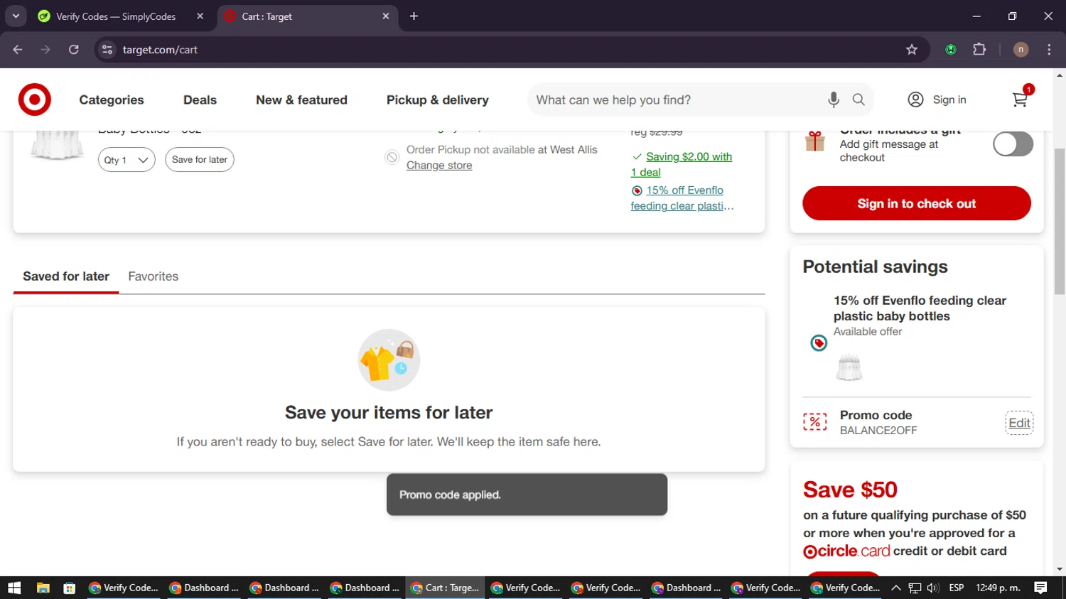 how to use Target coupons