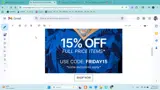 FRIDAY15 coupon verification screenshot