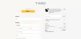TARO10 coupon verification screenshot