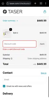 SAFETYFIRST coupon verification screenshot