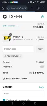 protectyou coupon verification screenshot