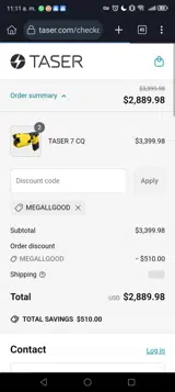 megallgood coupon verification screenshot