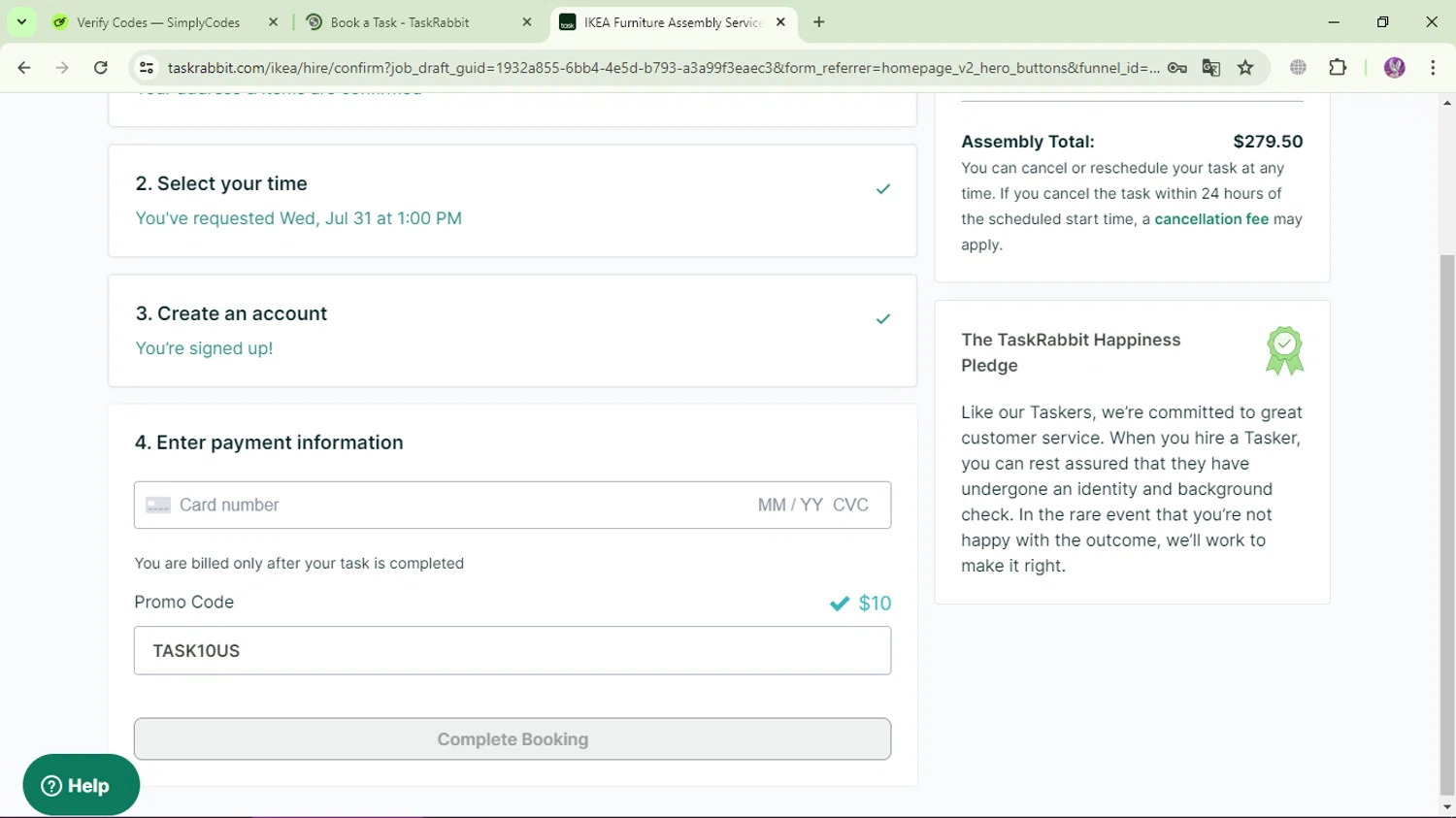 Taskrabbit Promo Codes 10 Off September 2024