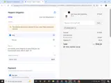 Taspen's Organics coupon verification screenshot