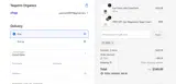 Taspen's Organics coupon verification screenshot