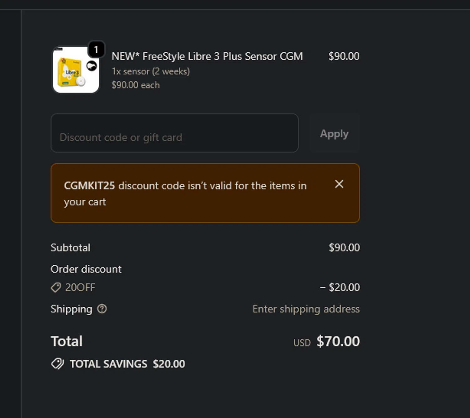 Tastermonial checkout page showing Tastermonial promo code box | Screenshot taken by SimplyCodes community member on Jan 10, 2026