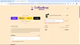COFFEE1502 coupon verification screenshot