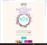 TATTLY14 coupon verification screenshot