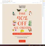 TATTLY13 coupon verification screenshot