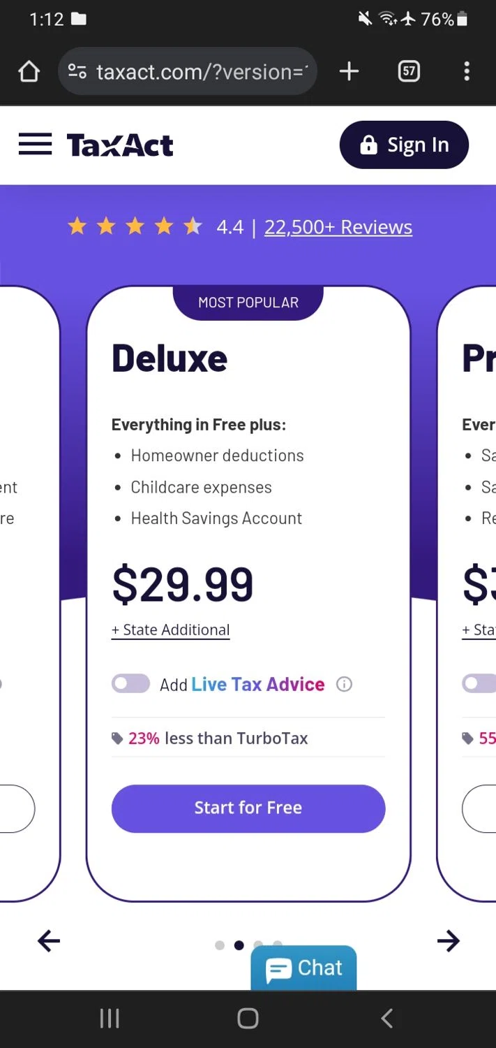 TaxAct Promo Codes 20 Off July 2024