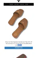 SANDAL coupon verification screenshot