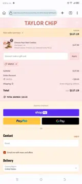 Save15 coupon verification screenshot