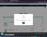Taylored Expressions coupon verification screenshot