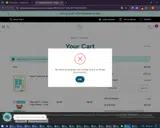 Taylored Expressions coupon verification screenshot