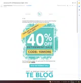 Taylored Expressions coupon verification screenshot