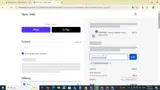 Taylor Joelle coupon verification screenshot