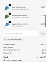 FIRSTDIBSCWFCRFBM coupon verification screenshot
