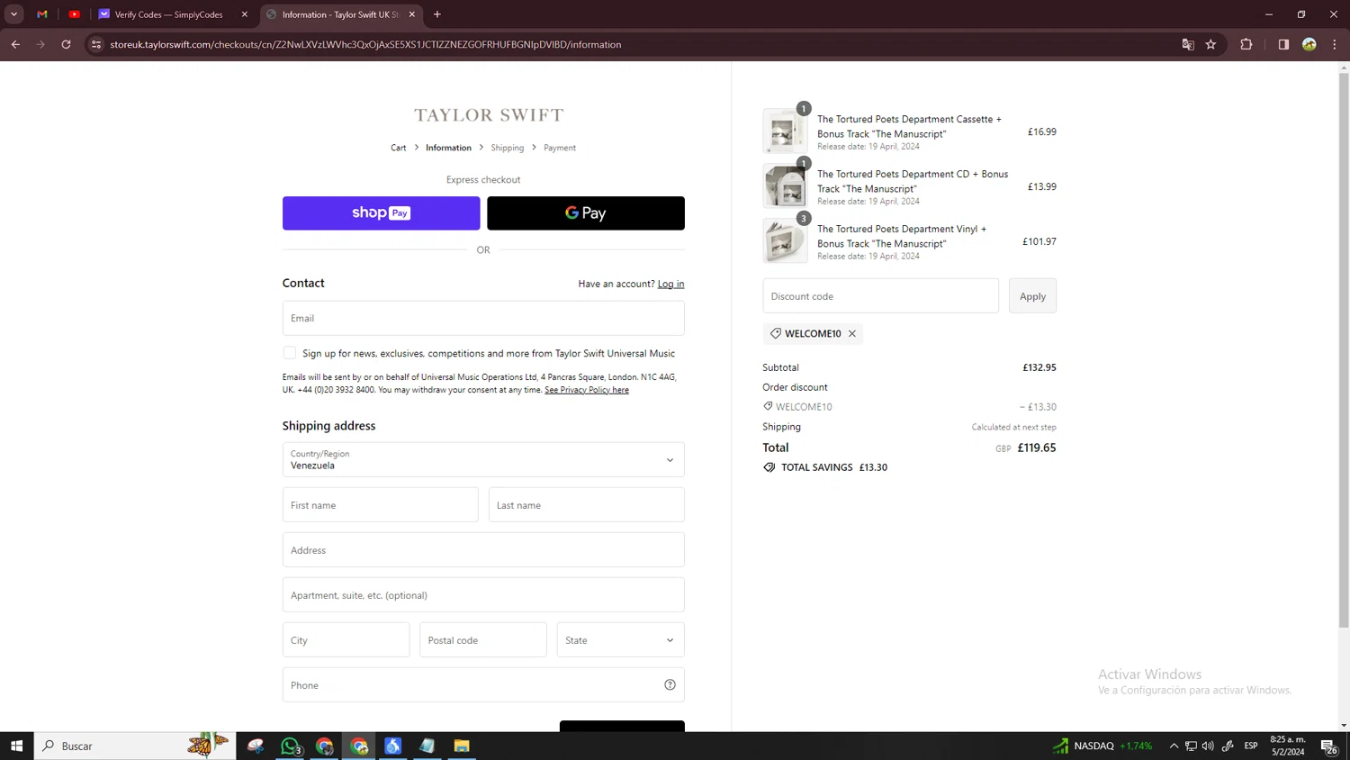 Taylor Swift Promo Codes 10 Off July 2024