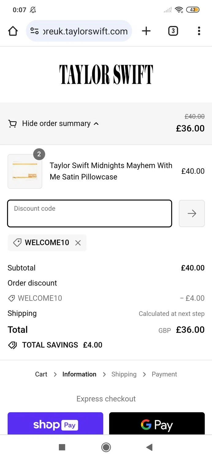 Taylor Swift Discount Codes & Black Friday 2024 Deals 20 Off
