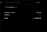 TCU Horned Frogs coupon verification screenshot