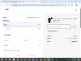 WELCOME10 coupon verification screenshot