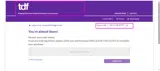 RSSNY coupon verification screenshot