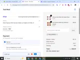 WELCOME100 coupon verification screenshot