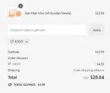10OFF coupon verification screenshot