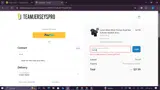 TIVE10 coupon verification screenshot