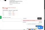 10XUHO coupon verification screenshot