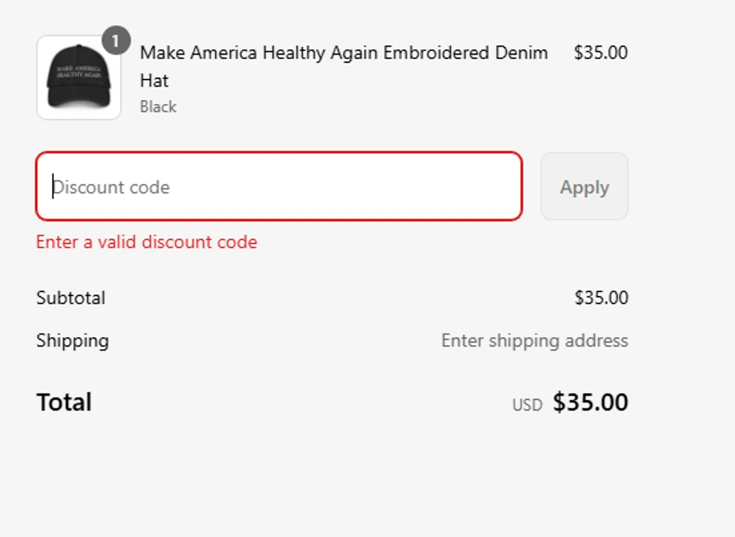 Team Kennedy promo code screenshot showing code RFK10 applied at Team Kennedy checkout page. Uploaded by SimplyCodes community member steve_jeff on Apr 30, 2025