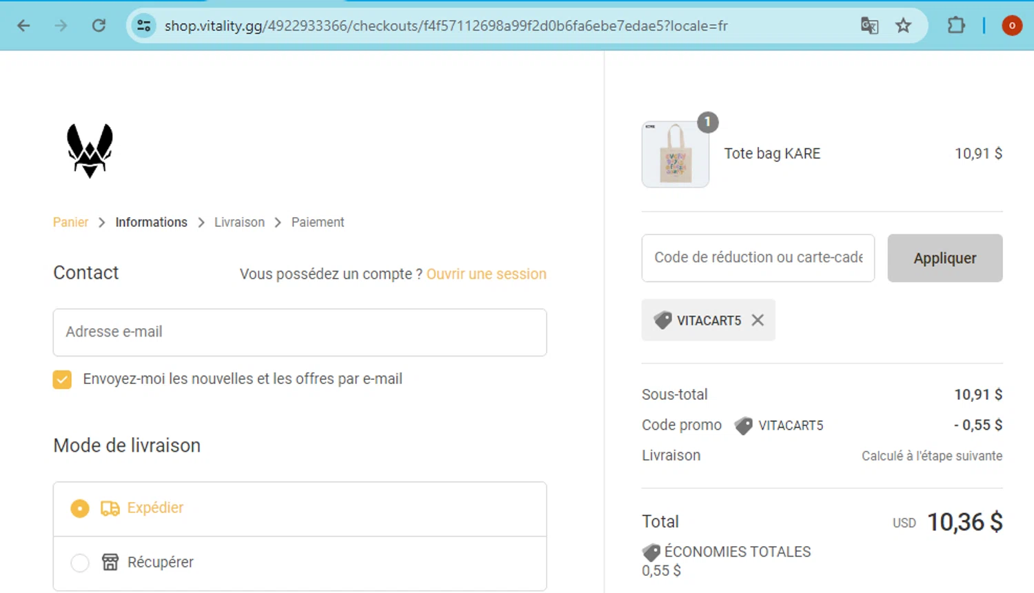 Team Vitality Promo Codes 5 Off June 2024