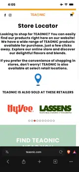 Teaonic coupon verification screenshot