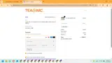 Teaonic coupon verification screenshot
