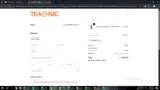 Teaonic coupon verification screenshot