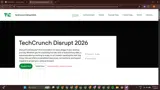TechCrunch coupon verification screenshot