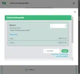TechCrunch coupon verification screenshot