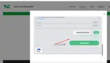 TechCrunch coupon verification screenshot